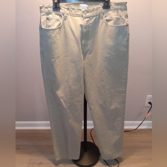 CALVIN Klein Jeans Easy Fit Khaki Size 38x34 - Picture 1 of 12